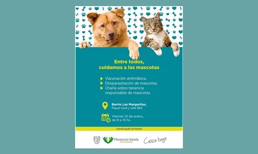 Florencio Varela - Cuidados para las mascotas